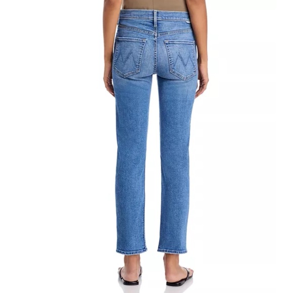 MOTHER The Mid Rise Hiker Hover Classic Blue Women's Jeans - Picture 11 of 11